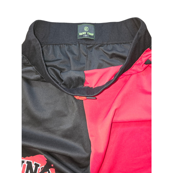 Men's Sacred Crown Shorts 3XL Black Red Big & Tall - Picture 5 of 5